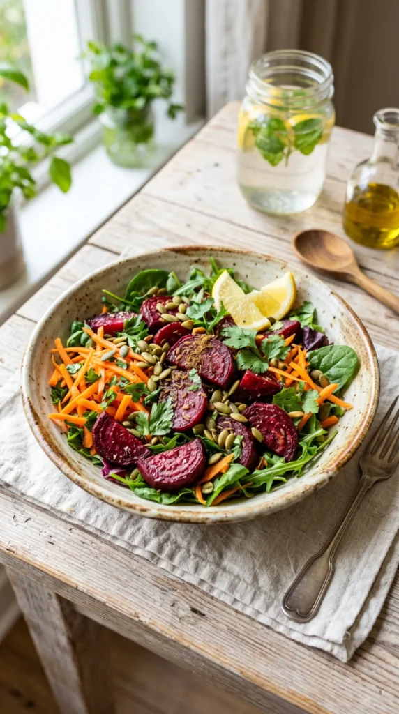 Beetroot Gut Cleanse Salad