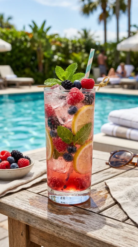 Berry Lemon Fizz