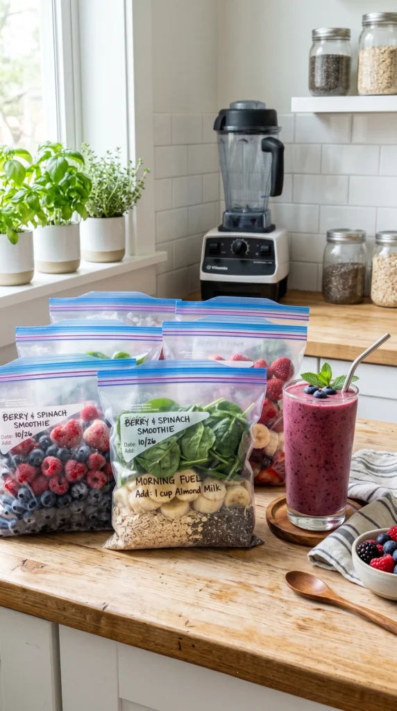 Berry Smoothie Freezer Packs