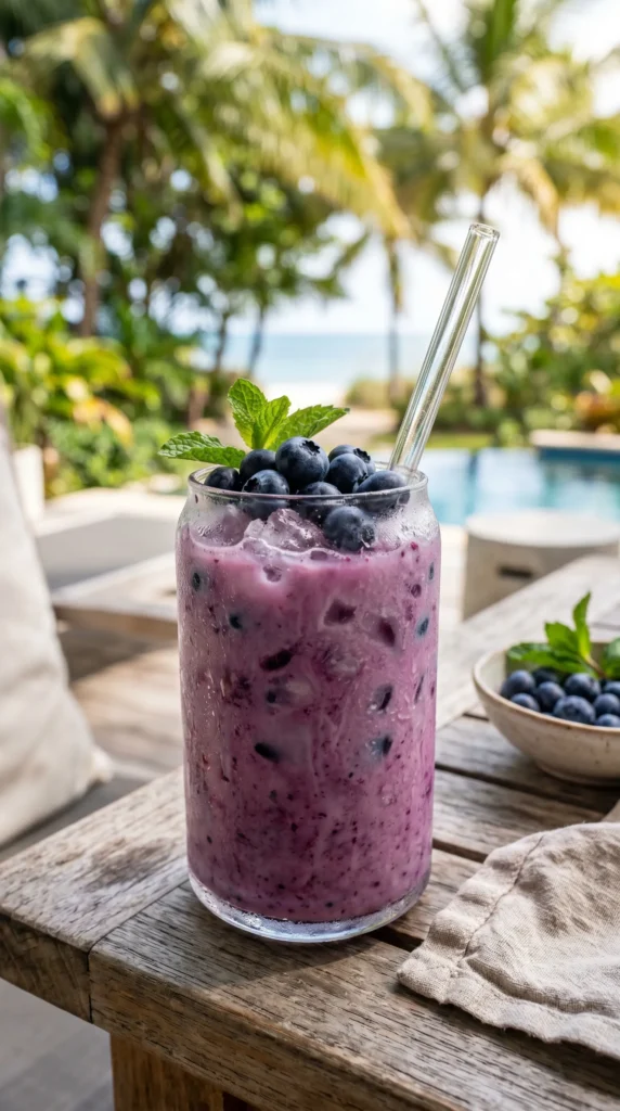 Blueberry Coconut Cooler