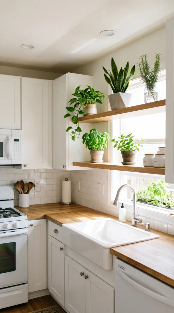 Bring Greenery into the Kitchen