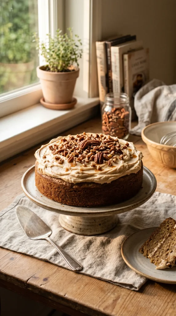 Brown Butter Pecan Cake