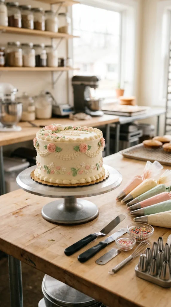 Cake Decorating Turntable