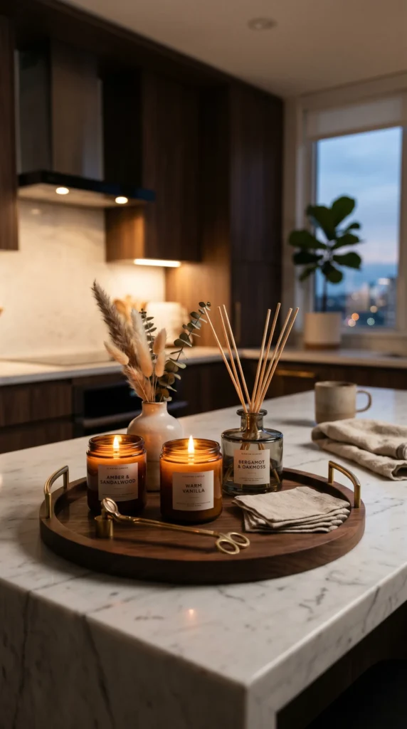 Candle & Cozy Mood Tray