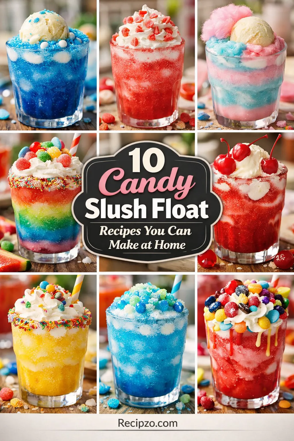 Candy Slush Float Recipes You Can Make at Home