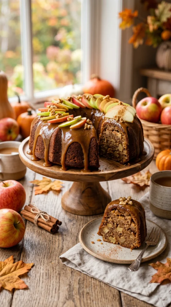 Caramel Apple Cake