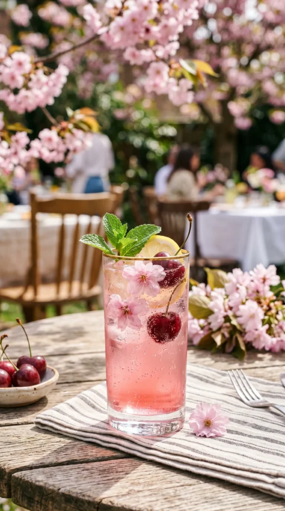 Cherry Blossom Sprite Punch