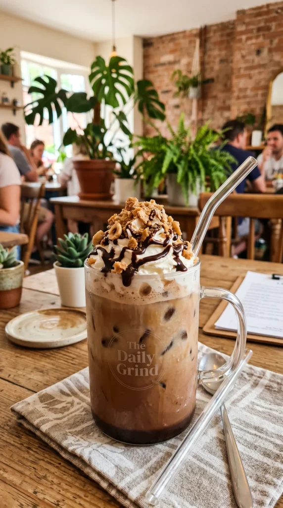 Chocolate Hazelnut Iced Coffee