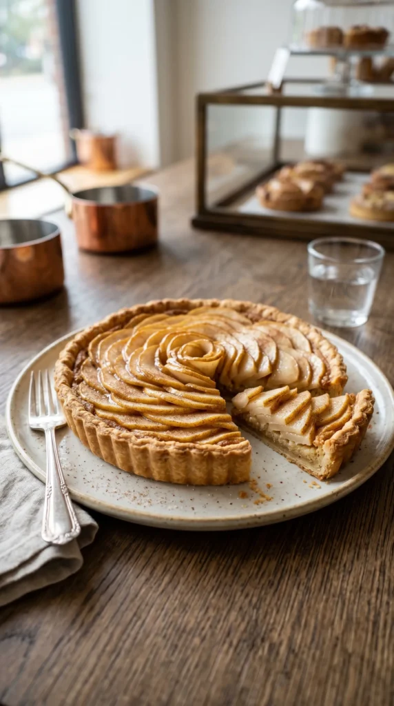 Cinnamon Pear Tart