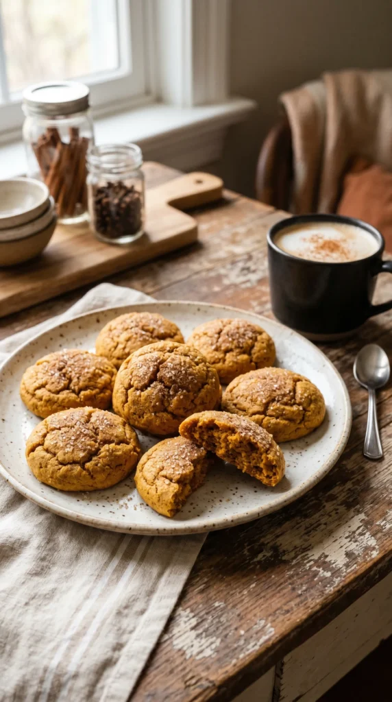 Classic Pumpkin Spice Cookies