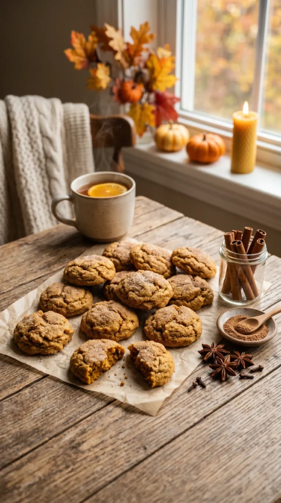 Classic Pumpkin Spice Cookies