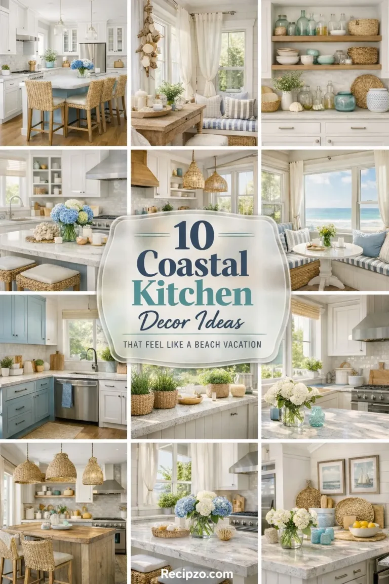 Coastal Kitchen Decor Ideas That Feel Like a Beach Vacation