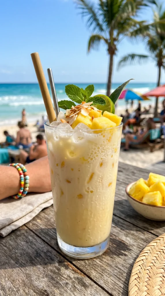 Coconut Pineapple Dirty Soda