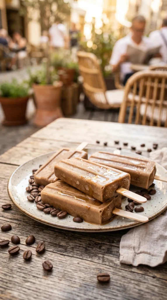 Cold Coffee Popsicles