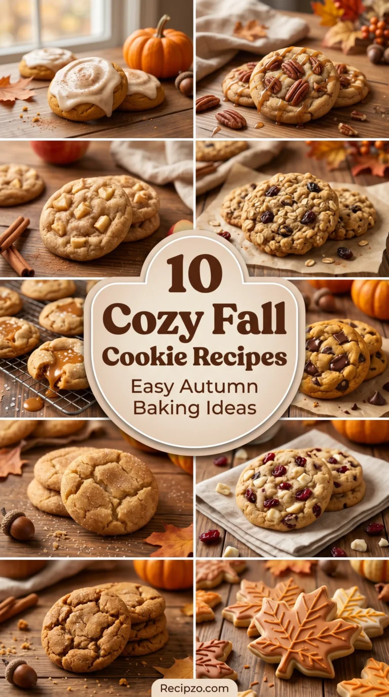 Cozy Fall Cookie Recipes to Savor All Season Long Easy Autumn Baking Ideas