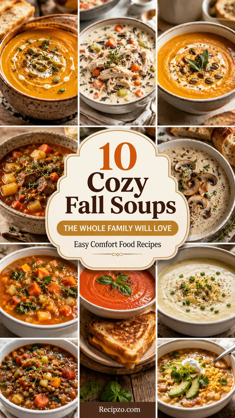 Cozy Fall Soups the Whole Family Will Love Easy Comfort Food Recipes