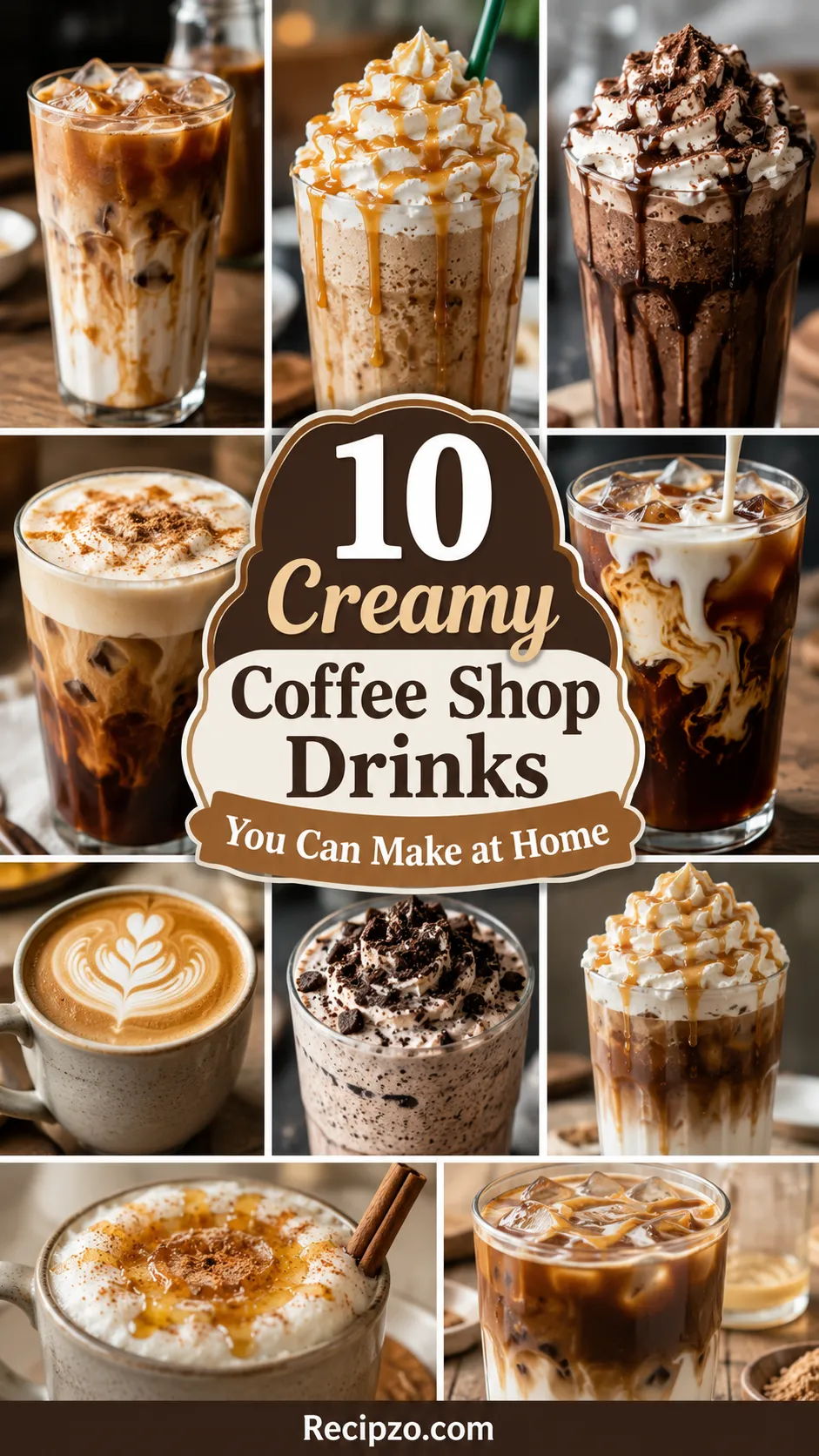 Creamy Coffee Shop Drinks You Can Make at Home