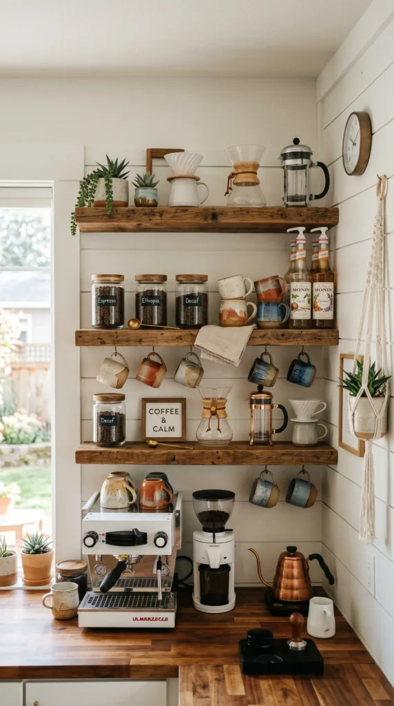 Create Visual Interest with Open Shelving