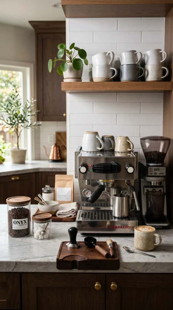 Create a Dedicated Coffee Station