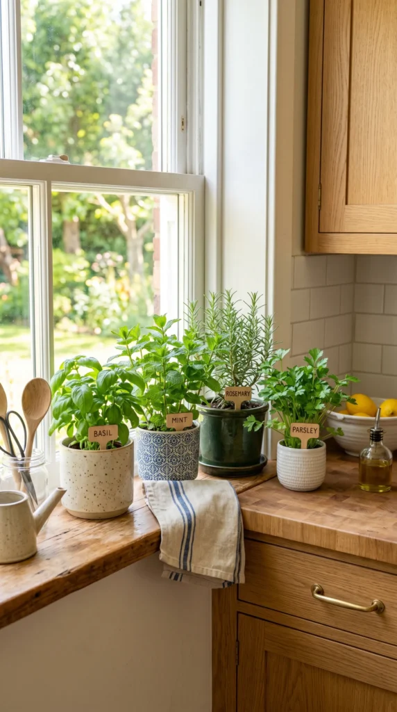 Create a Fresh Herb Corner