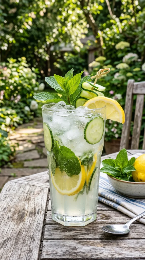 Cucumber Mint Lemonade