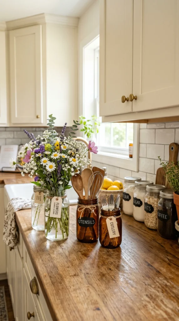 Decorate with Mason Jars
