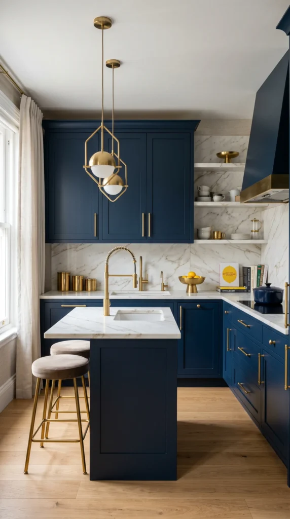 Decorate with Metallic Accents