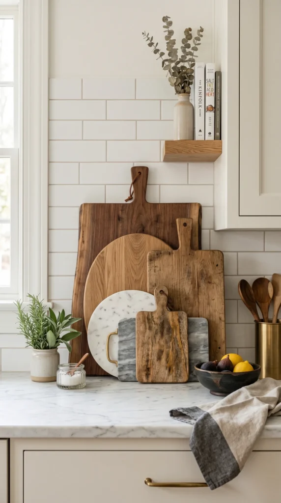 Display Beautiful Wooden Cutting Boards