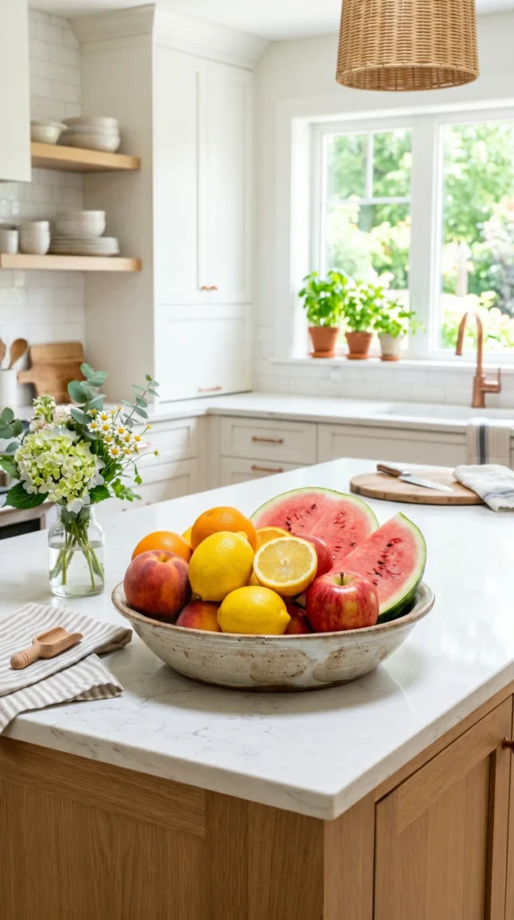 Display Seasonal Fruit Bowls
