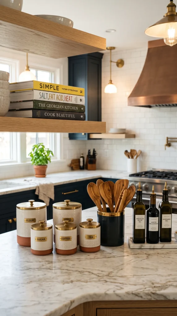 Display Stylish Kitchen Essentials