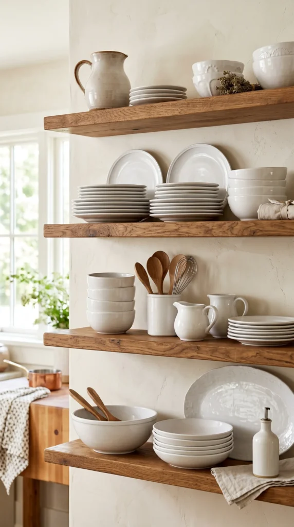 Display White Ceramic Dishes