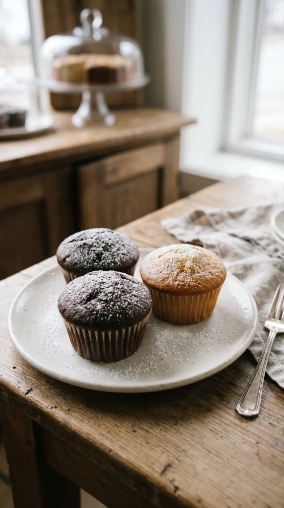 Dusting of Powdered Sugar