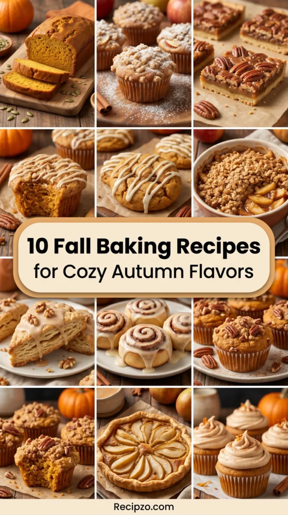 10 Fall Baking Recipes to Fill Your Home with Cozy Autumn Flavors