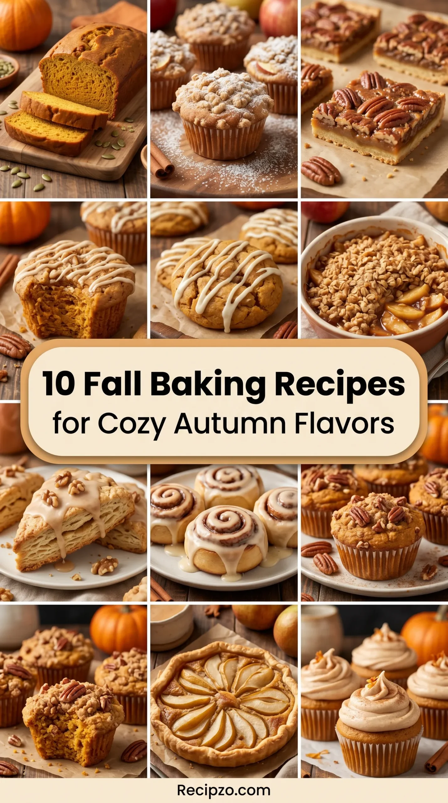 10 Fall Baking Recipes to Fill Your Home with Cozy Autumn Flavors