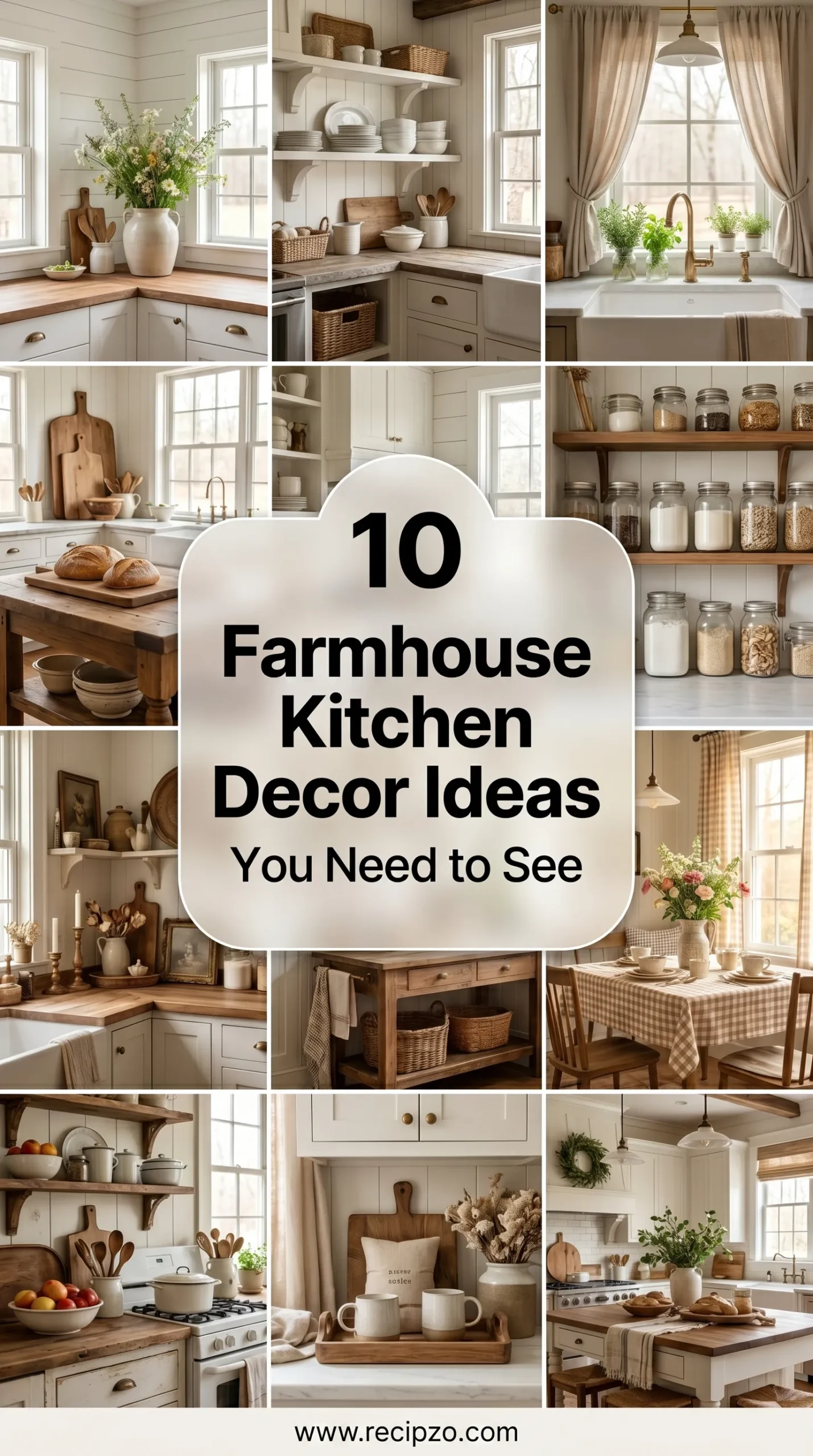 Farmhouse Kitchen Decor Ideas You Need to See