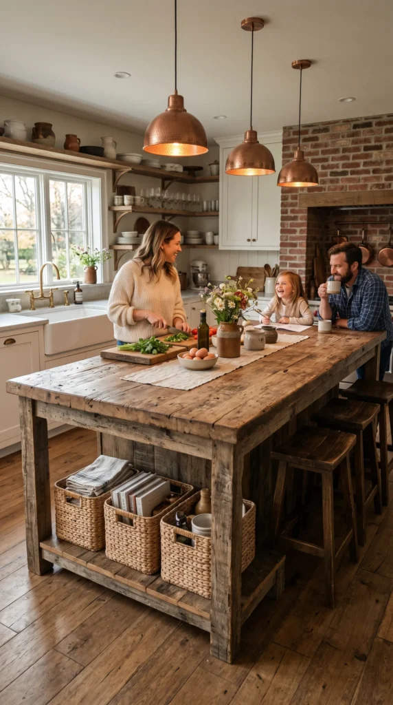 Farmhouse Kitchen Island