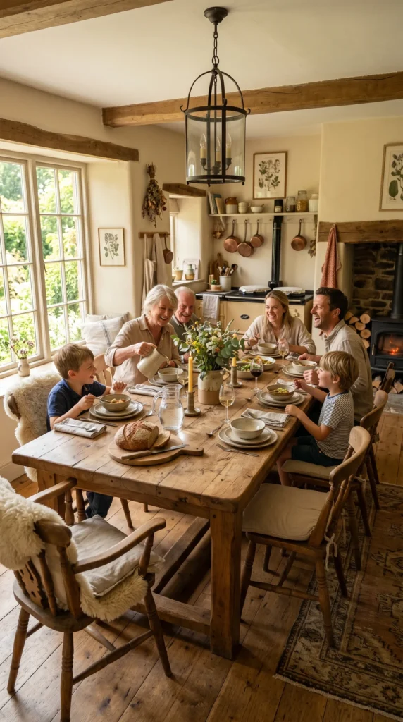 Farmhouse Wooden Table
