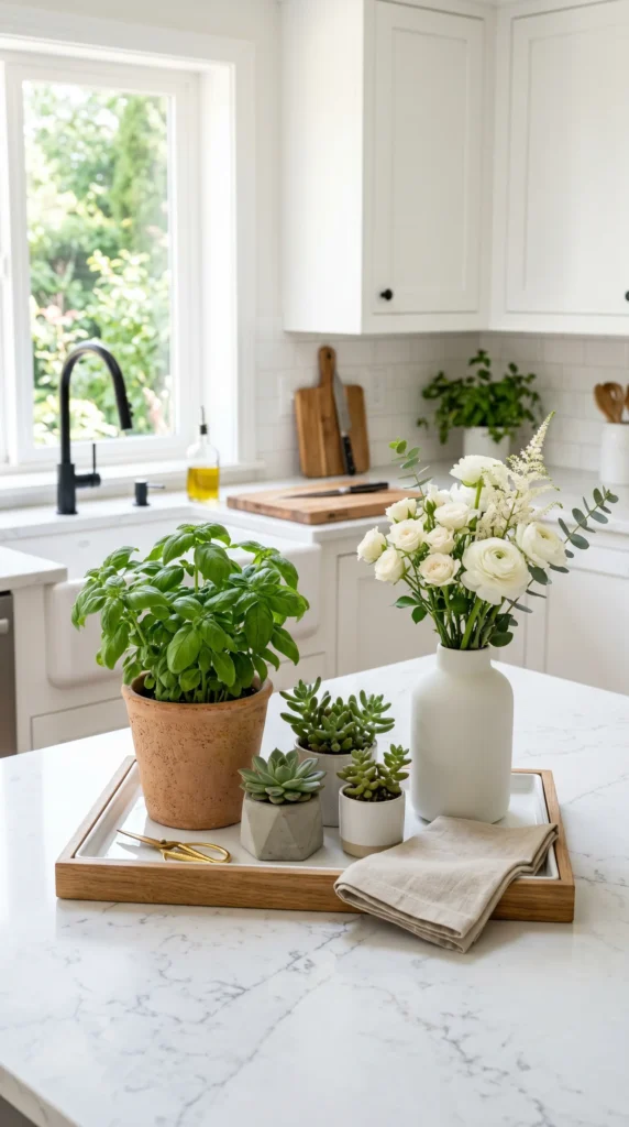 Fresh Greenery Tray