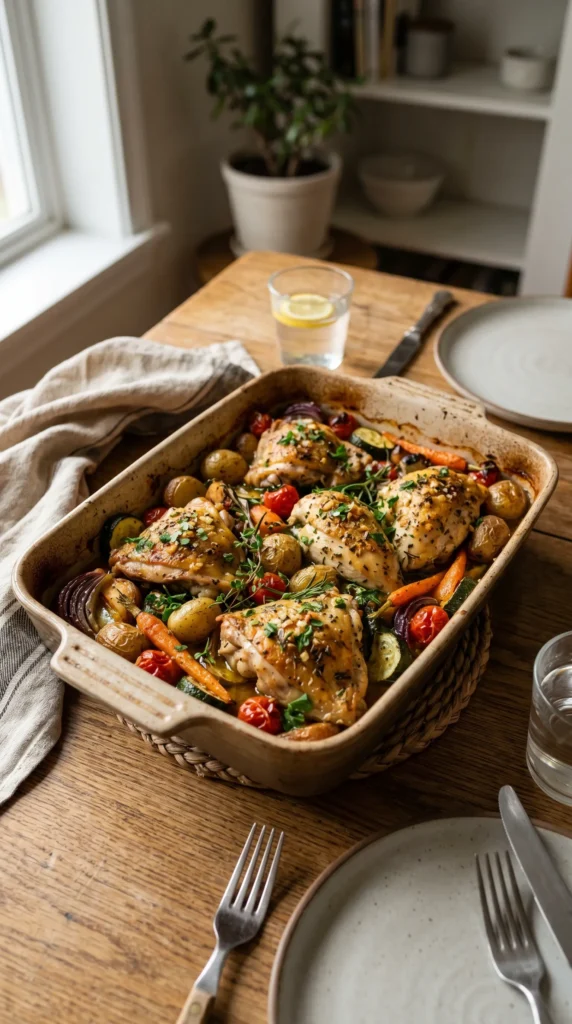 Garlic Herb Chicken Bake