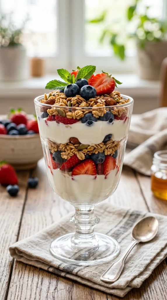 Greek Yogurt and Fruit Parfait