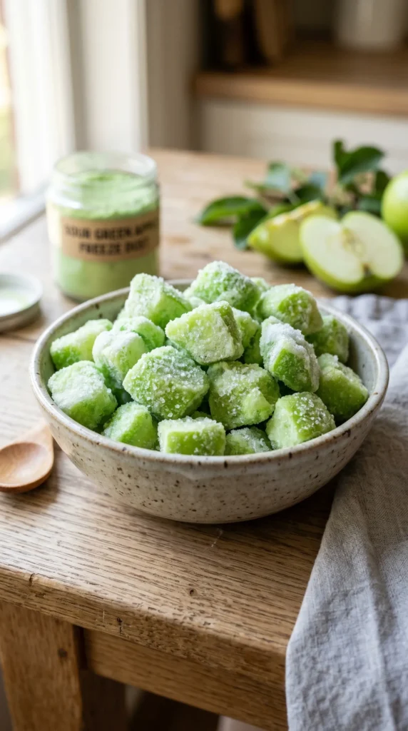 Green Apple Candy Freeze Bites