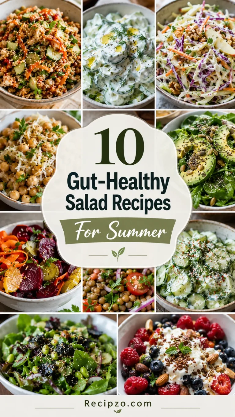 Gut-Healthy Salad Recipes for Summer