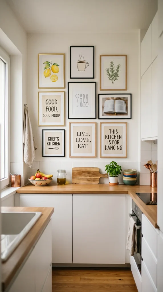 Hang a Small Wall Gallery