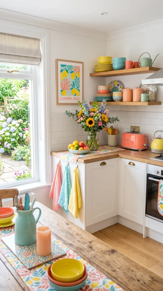 Incorporate Bright Summer Colors