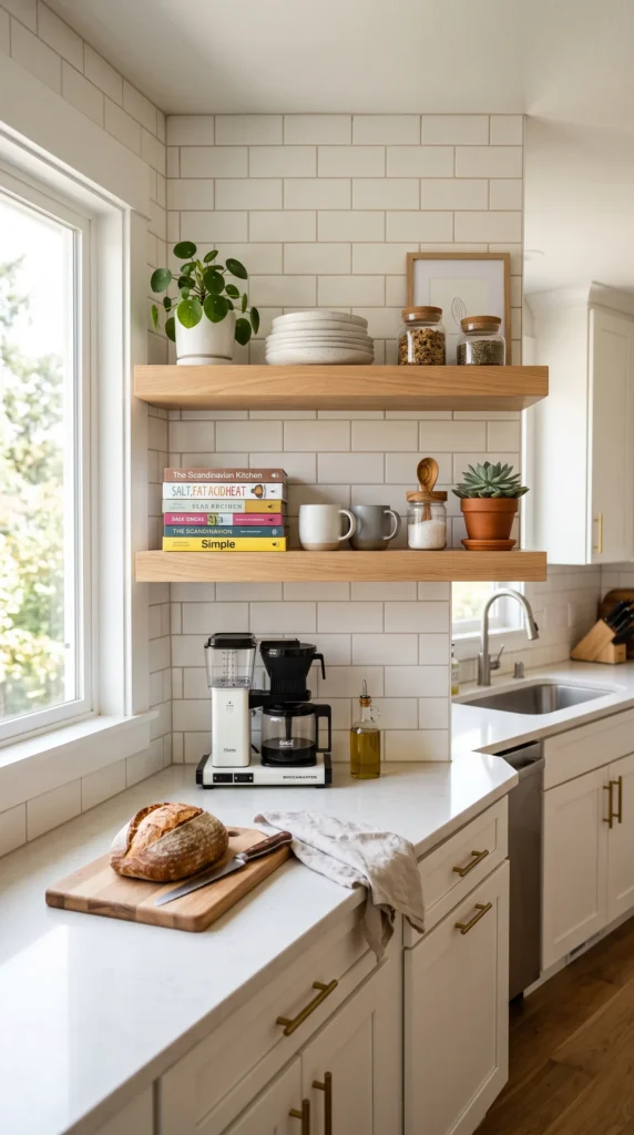 Install Floating Shelves