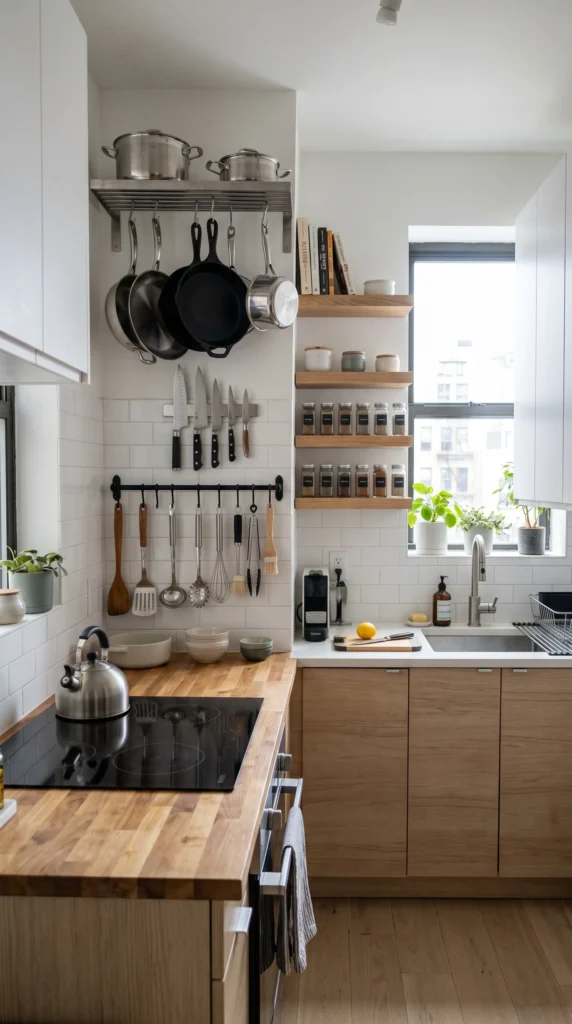 Install Wall-Mounted Storage