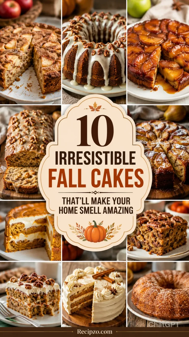 Irresistible Fall Cakes That’ll Make Your Home Smell Amazing for Summer
