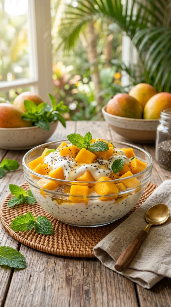 Mango Yogurt Gut Salad