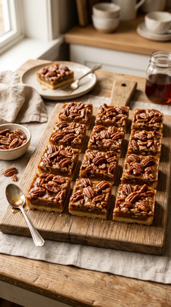 Maple Pecan Bars
