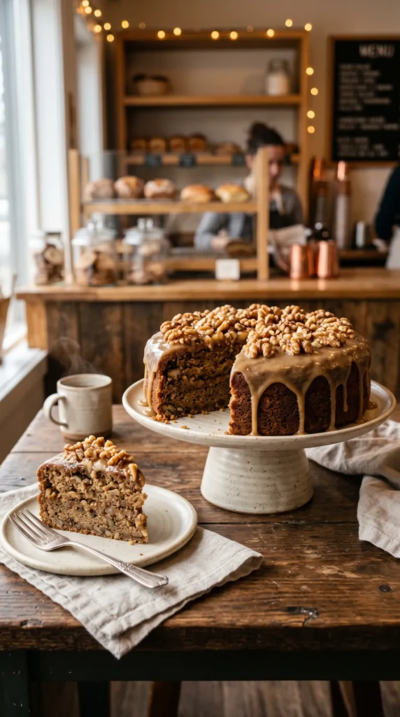 Maple Walnut Cake